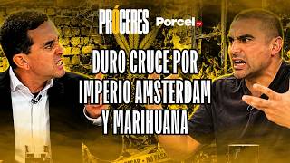¡SE ENCIENDE EL PANEL! 🔥 Duro cruce por IMPERIO AMSTERDAM y marihuana