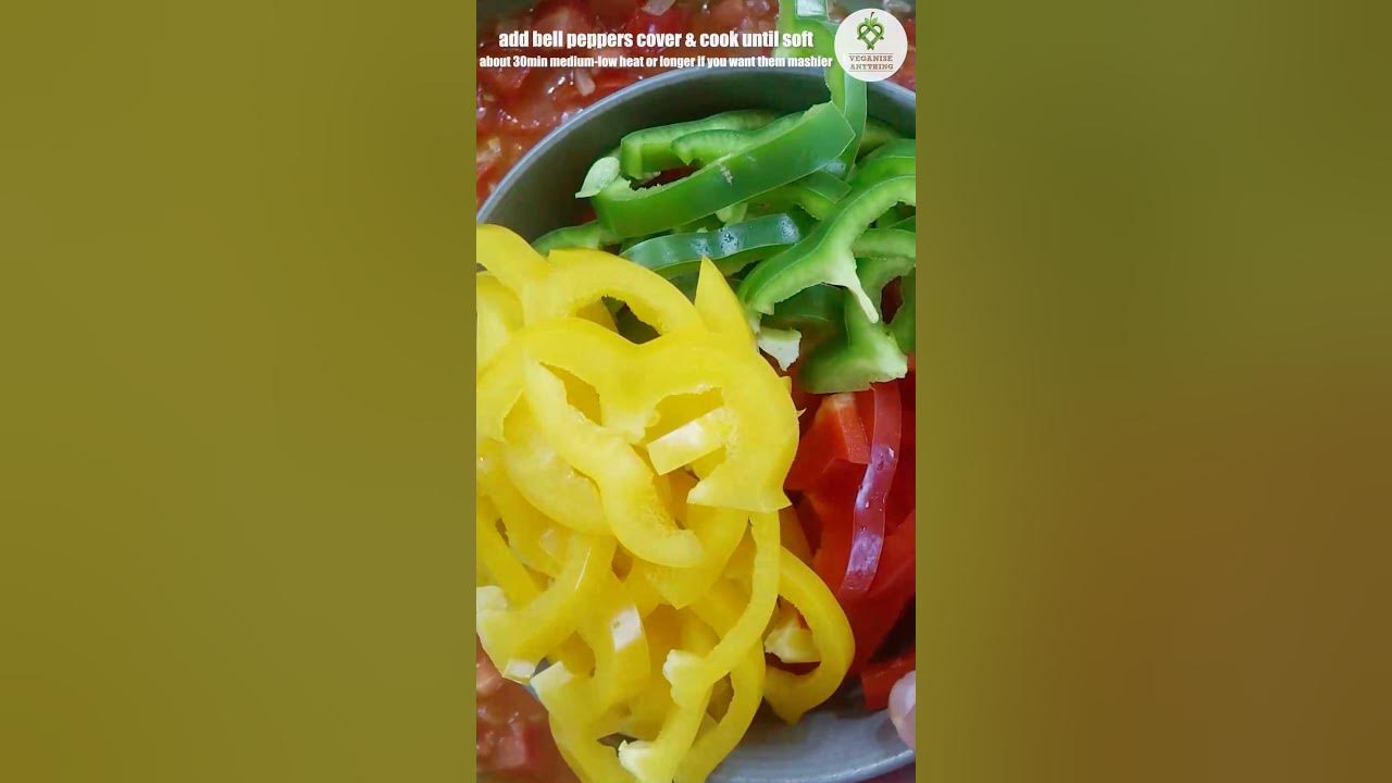 1 minute How to cook bell peppers in 1 minute and turn them into a