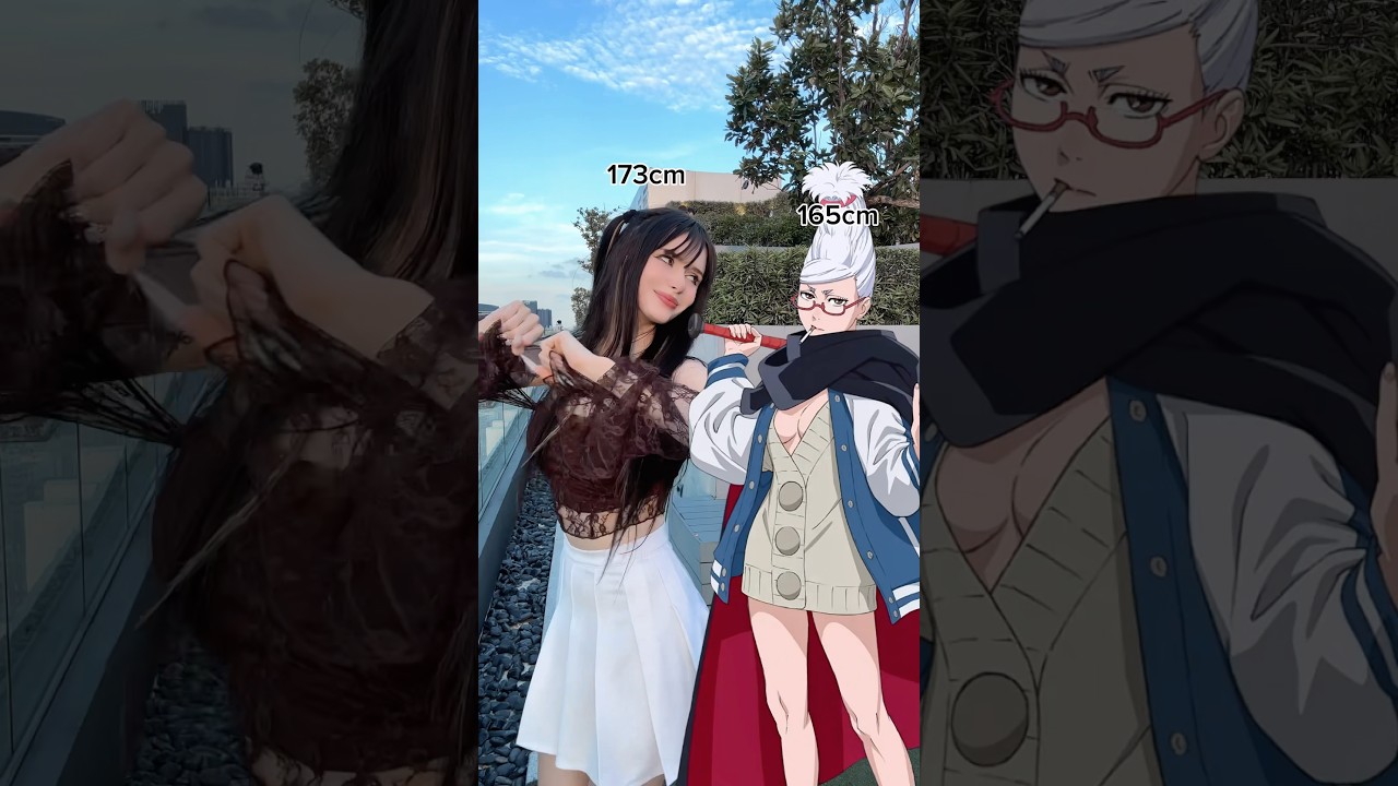 How tall are you?✨ #dandadan #animegirl