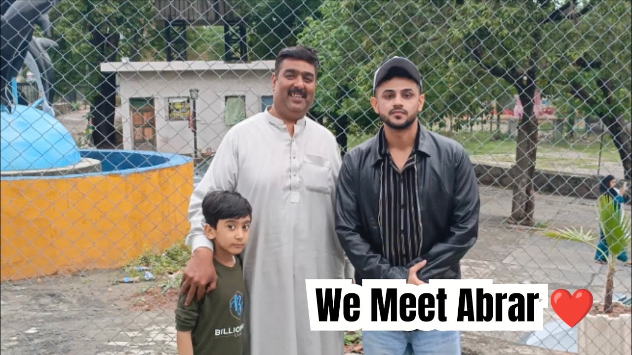 Aj Humm Mily Abrar Ahmed Sy |@AbrarAhmad23455 |Mama And Sarim Vlogs ...