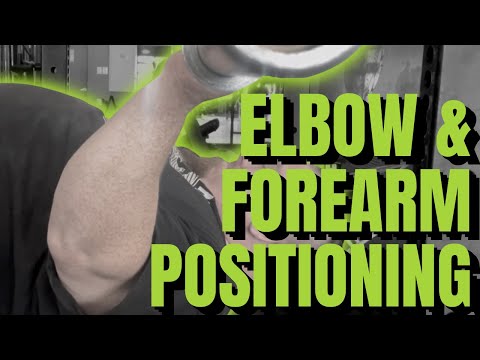 Elbow and Forearm Positioning In The Bench Press
