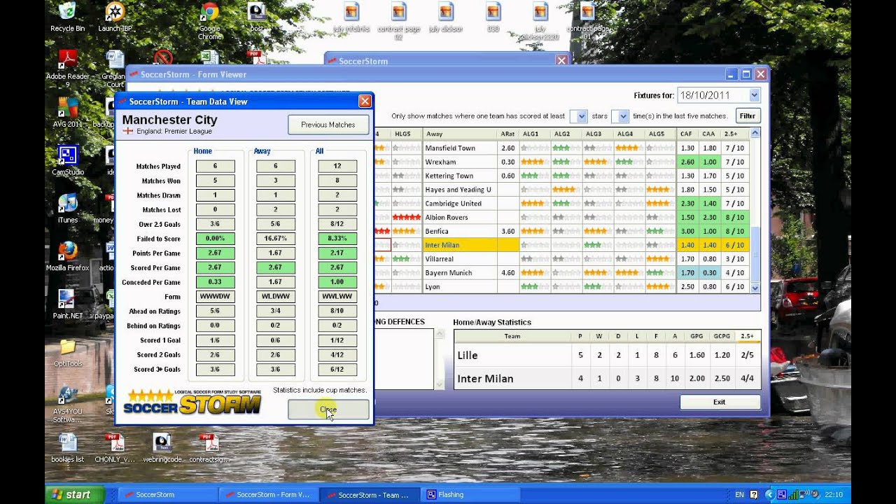 PrestoSports  Soccer Stats Software