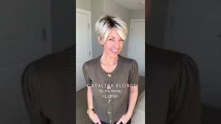 Catalina Blonde | Money Piece | Blond Wigs | Lace Front | Synthetic | Heat-Friendly Synthetic