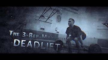 ACFT - 3 Repetition Maximum Dead Lift