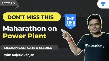 Maharathon on Power Plant | Rajeev Ranjan | Mechanical |GATE & ESE 2022