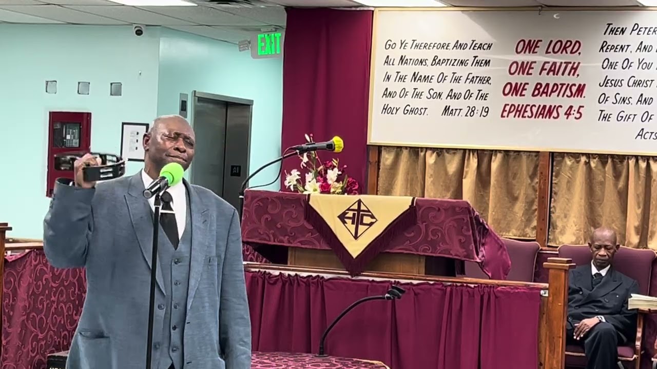 THE HOLY TEMPLE CHURCH, Sun. Morn. My God he can do anything.