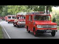 Sappemeer - Rondrit 65 brandweer voertuigen door Hoogezand Sappemeer