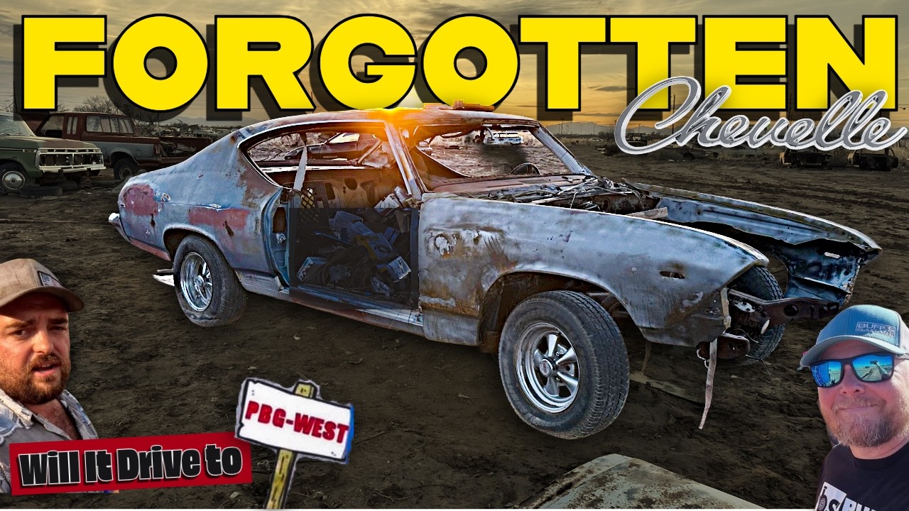 Abandoned 69 Chevelle Part 2- Will It Drive Out of the Junkyard?
