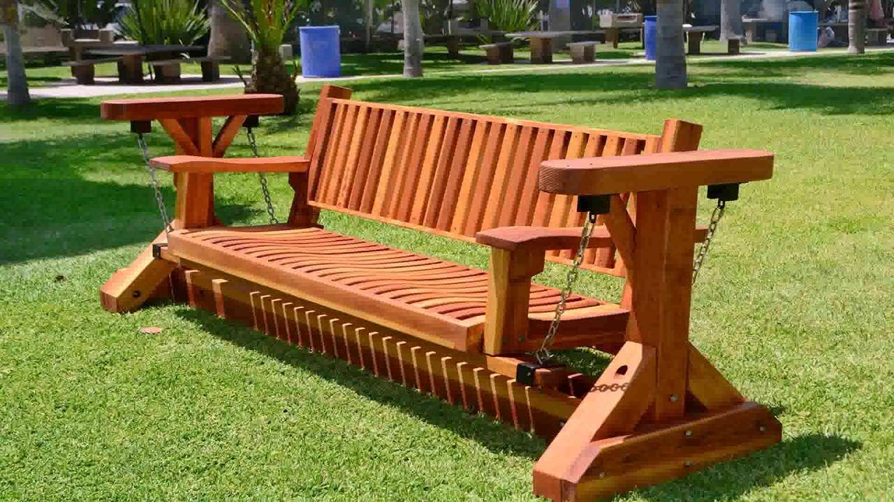 Outdoor Wooden Glider Rocker Plans (see description) (see ...