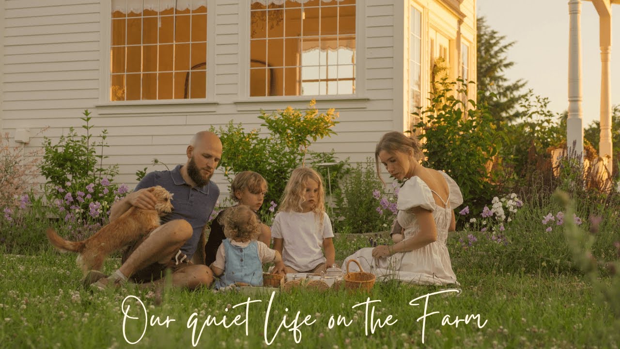 #21 Homesteading  in our 20's with 4 Kids – A Week on Our Farm | Peaceful Countryside Vlog
