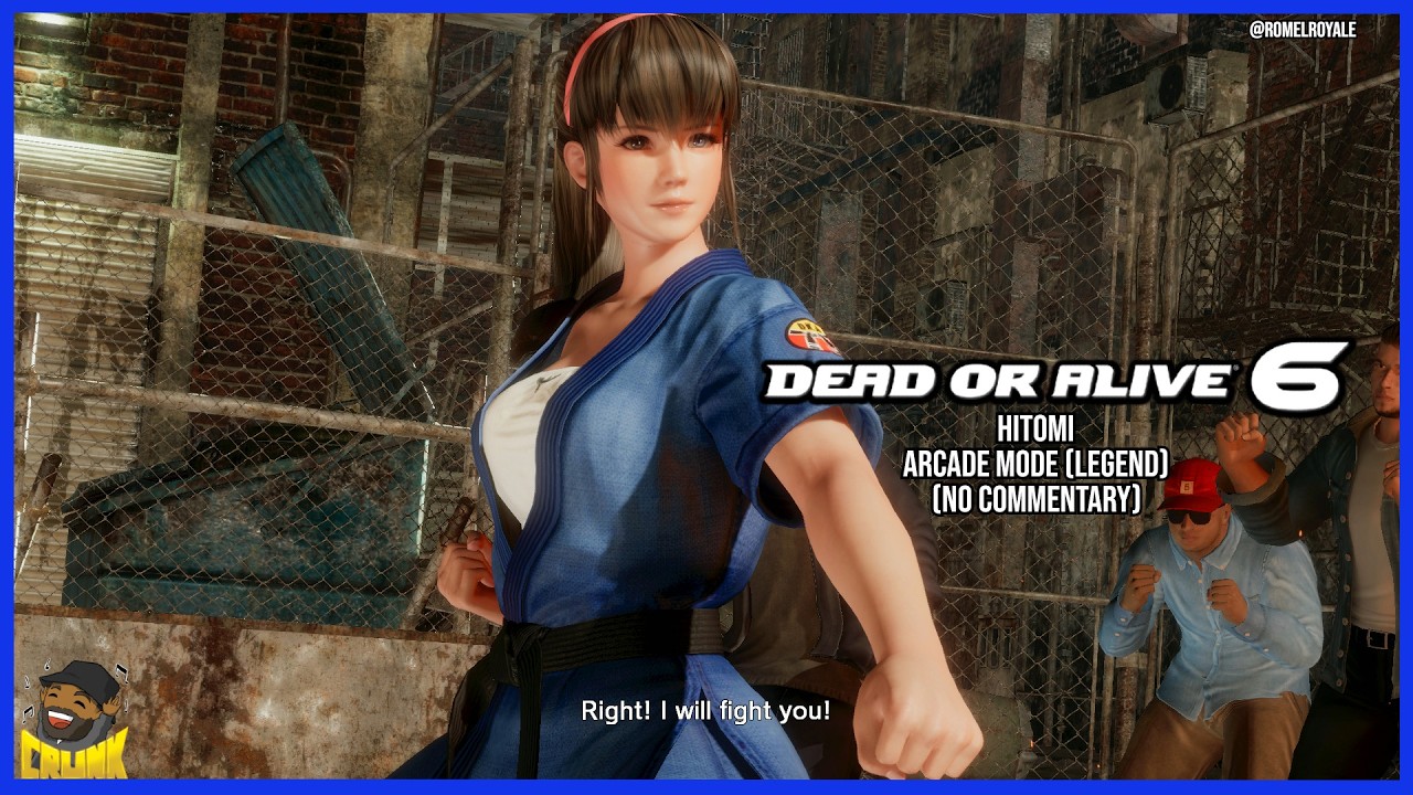 Dead Or Alive 6 Arcade Mode-Hitomi [Legend] (No Commentary)