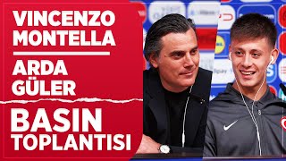 Türkiye - Gürcistan Vincenzo Montella Ve Arda Güler Basın Toplantısı
