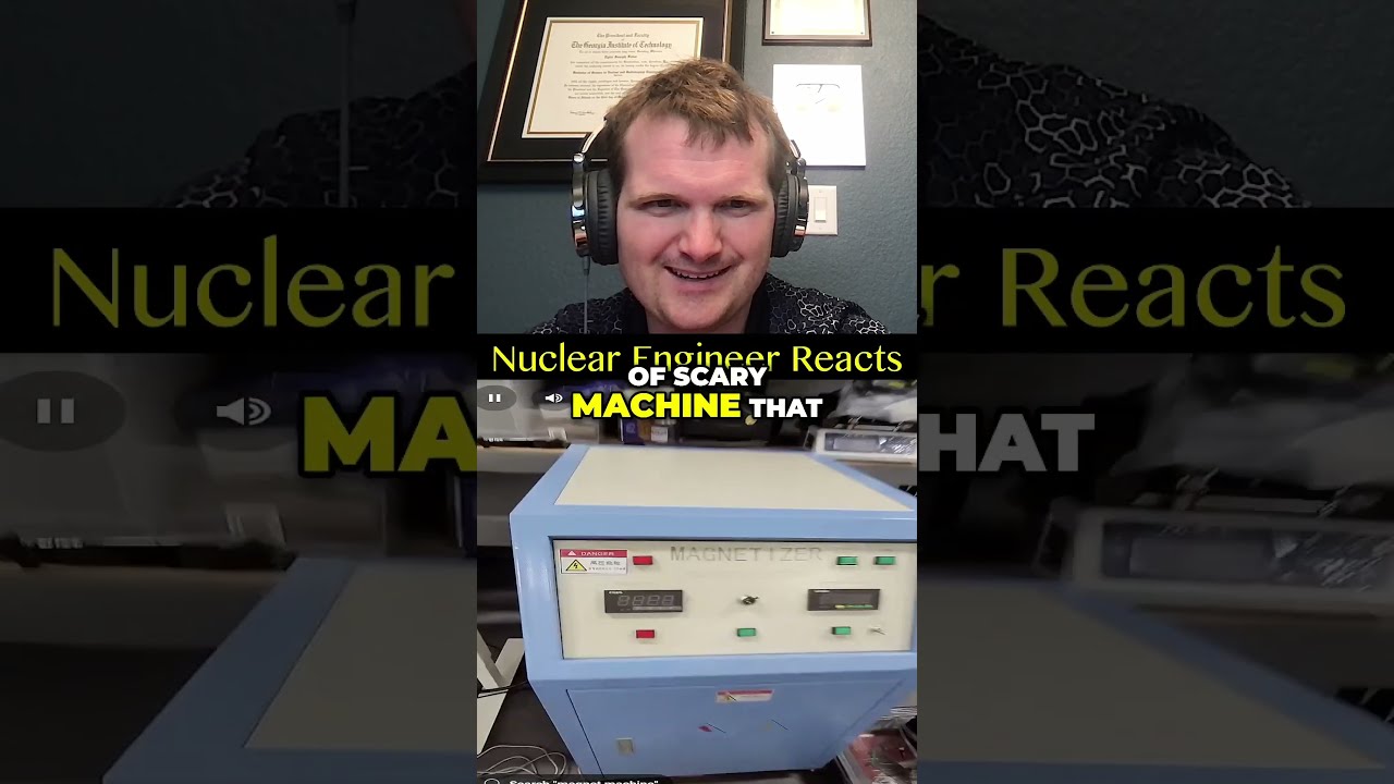I Accidentally Killed this Magnet - Nuclear Engineer Reacts to NileRed