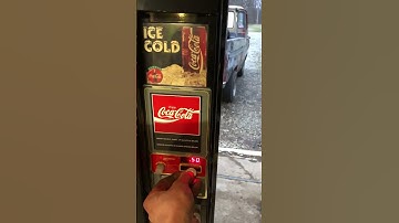 Coke machine was free.