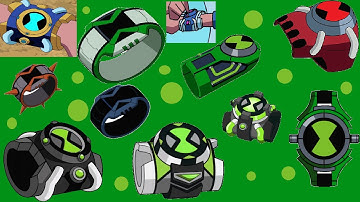 Every ben 10 omnitrix Part 1