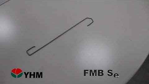 CNC Wire Bending Machine FMB-1-Scroll long hook - YHM