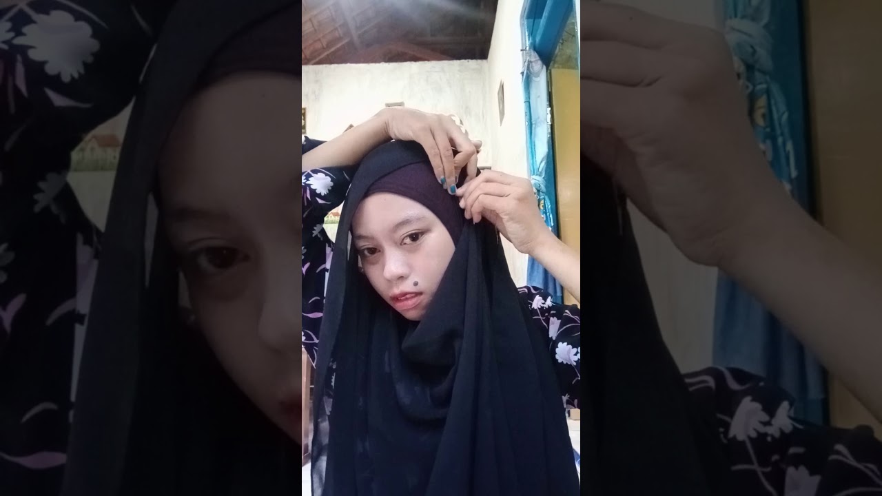 How to wear pashmina hijab - YouTube