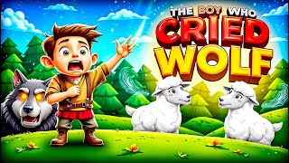 The Boy Who Cried Wolf | Bedtime stories for kids🐐🐺