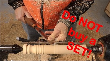 The Only Spindle Turning Gouges You Actually Need!