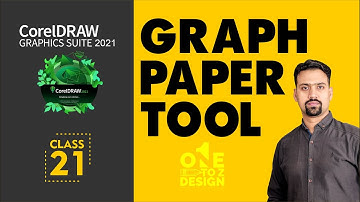 Graph Paper Tool in corel Draw  | Class # 21 | Urdu / Hindi