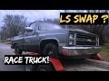 Bought a chevy c10 race truck  ls swap