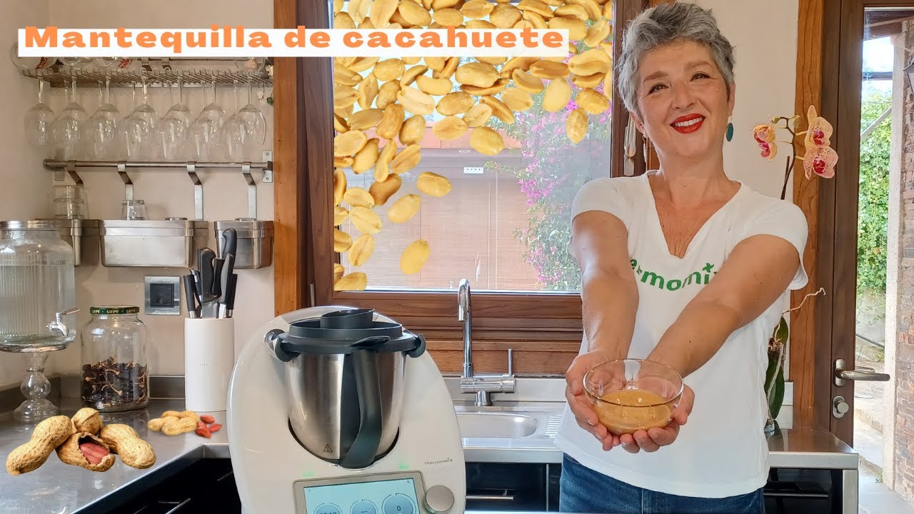 🥜 MANTEQUILLA DE CACAHUETE | CACAHUATE | MANI 🥜 con Thermomix® #TM6 #TM5 #TM31 🔝 #1