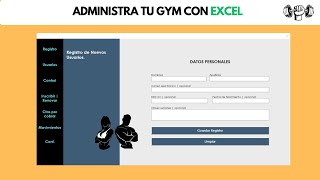 Control Total de tu Gimnasio con Excel + VBA | Gestión de Membresías, Pagos y Más
