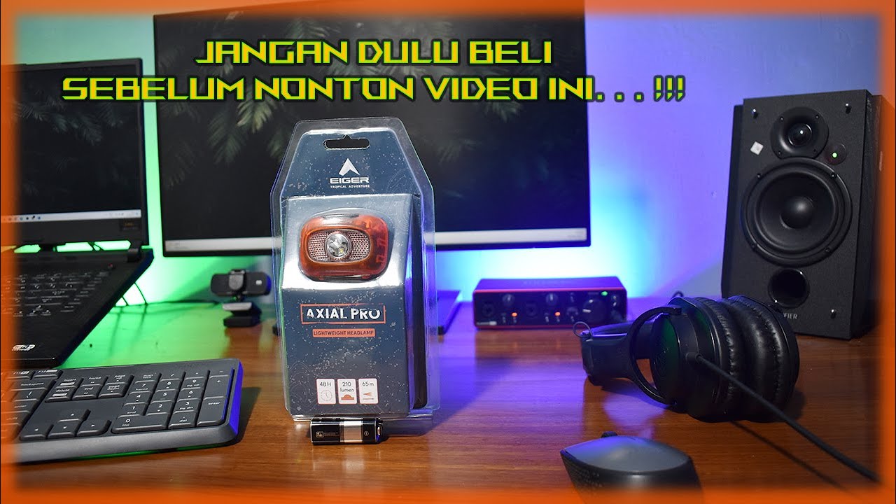 HEAD LAMP EIGER AXIAL PRO Kecil Kecil Cabe Rawit YouTube