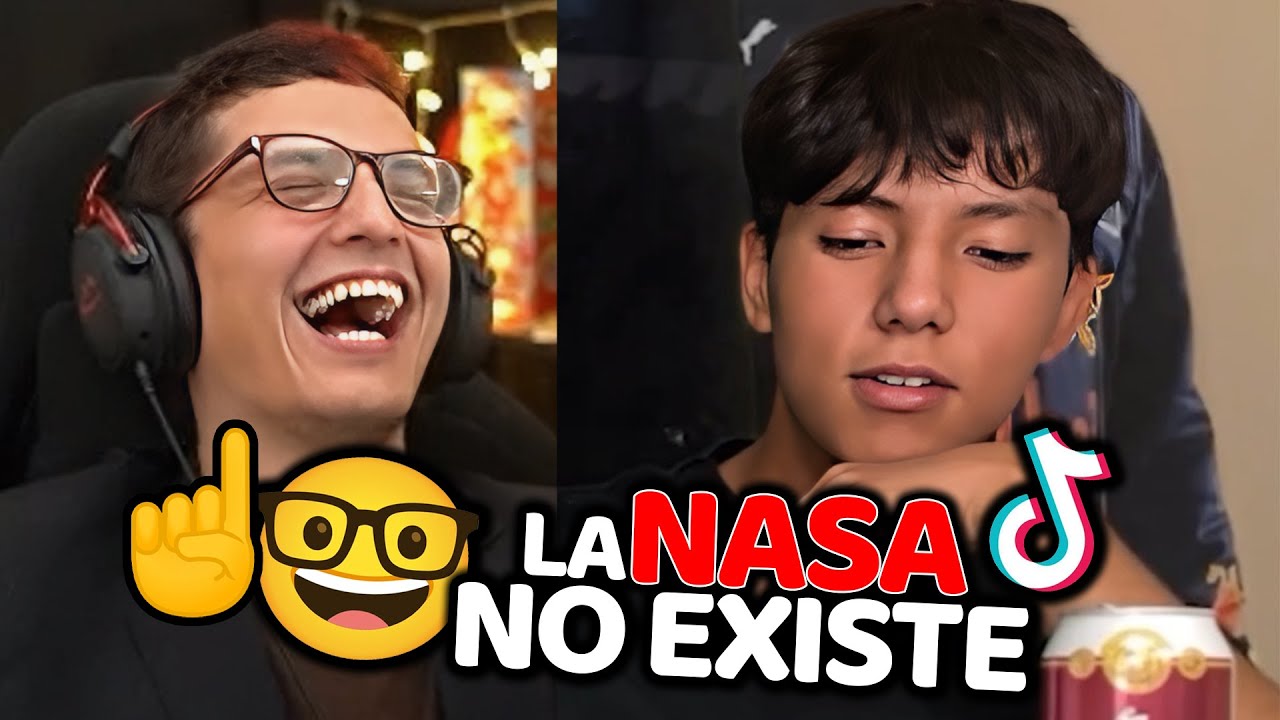 Un TikTok lo Volvio TERRAPLANISTA🌎😭  Late reacciona a TikToks que le dio Like