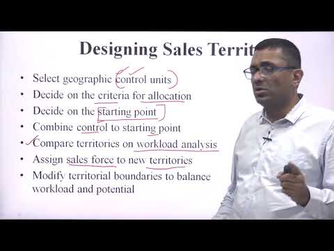 Sales Territory (Unit-3)