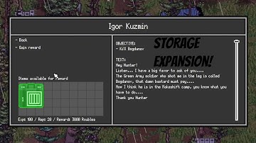 ZERO Sievert |  Makeshift camp! And finishing igor questline!