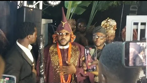 WARLORD MOVIE PREMIERE, ARRIVAL OF ODUNLADE, FEMI ADEBAYO, IYABO OJO & OTHERS.