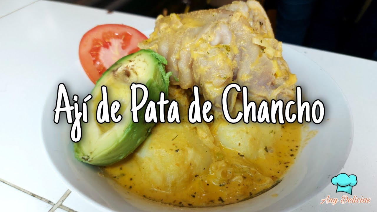 AJÍ DE PATA DE CHANCHO/RECETA UNICA Debes  Probarlo