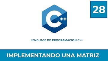 Programacion en C++ # 28 | Matrices | Llenar una matriz