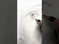 Watch This Eye Into a Half Face! Can I Still Do This! #drawing #art #sketch #pencildrawing #shorts