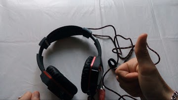 Распаковка игровых наушников A4Tech Bloody G501 Black/Red