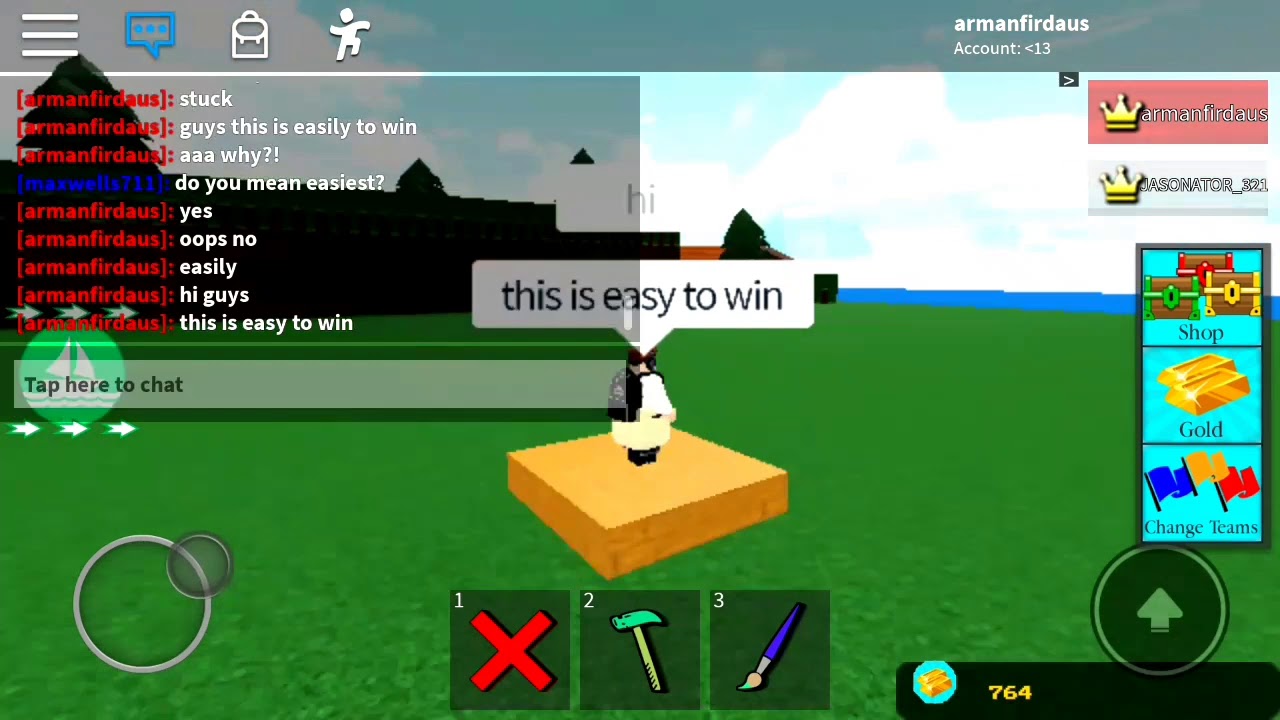 easy to win in roblox build a boat for treasure - youtube