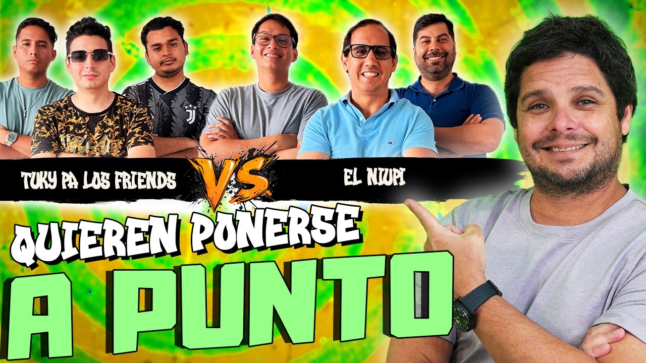🔴 EN VIVO | TUKY PA LOS FRIENDS 🆚 EL NIUPI | 100% HINCHAS T2 ⚽️