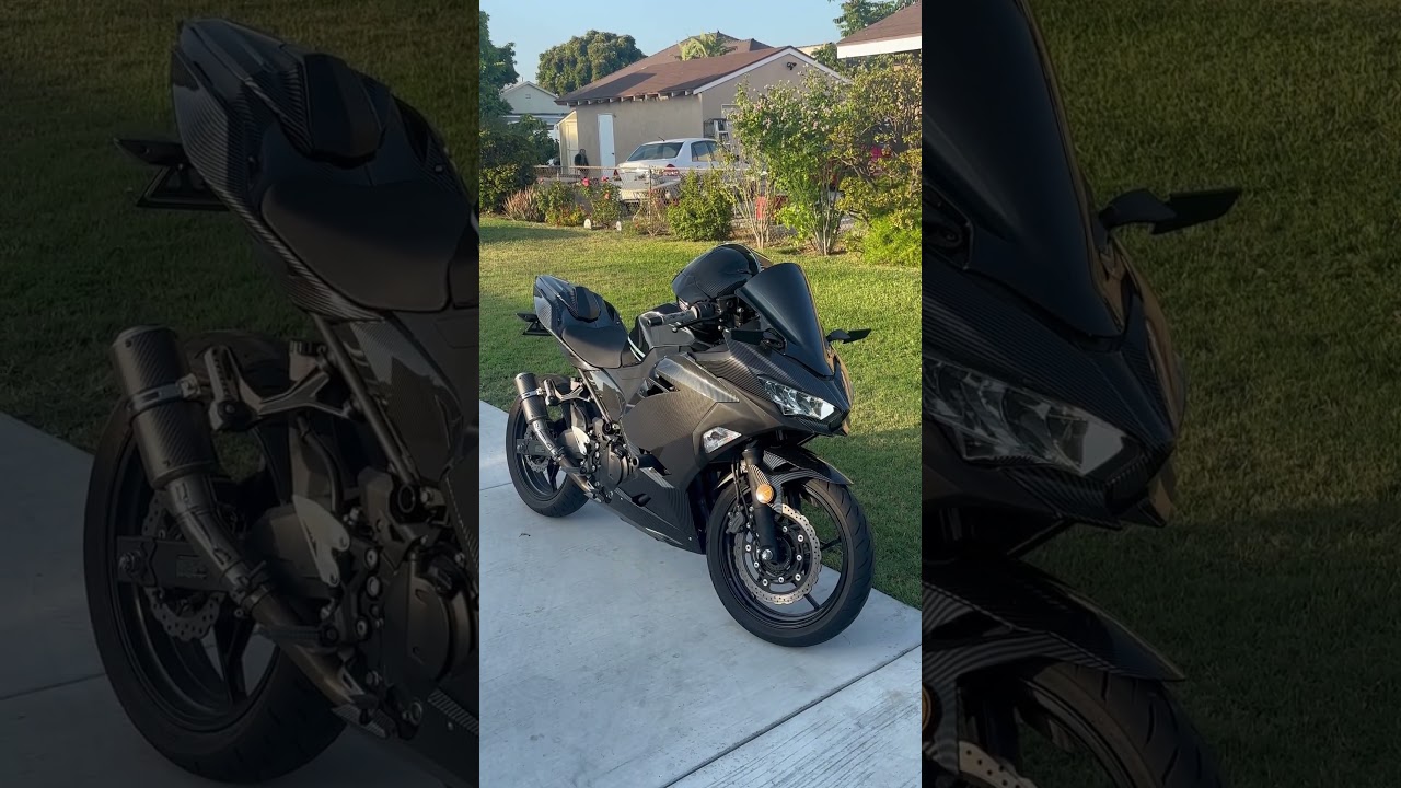 Carbon Fiber Kawasaki Ninja 400 