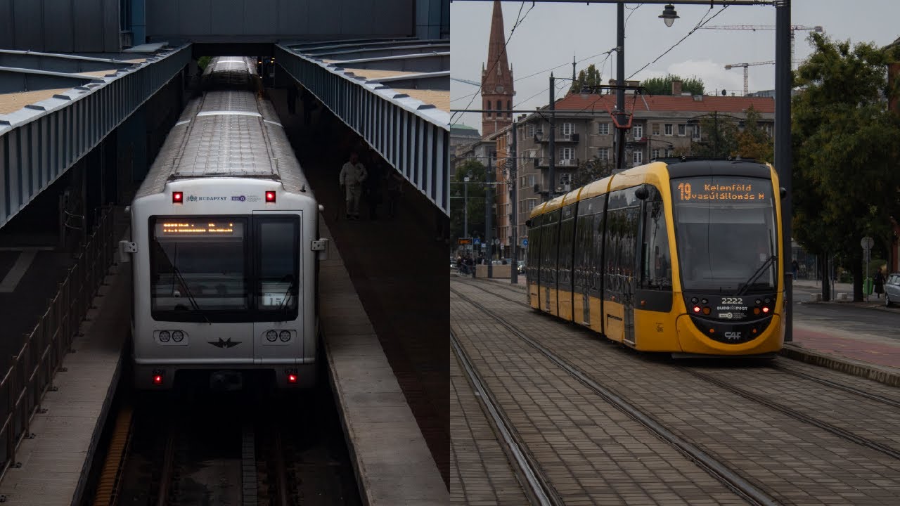 Metro and Trams in Budapest / მეტრო და ტრამვაი ბუდაპეშტში
