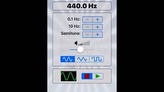 Using iPhone Tone Generator for Testing screenshot 2