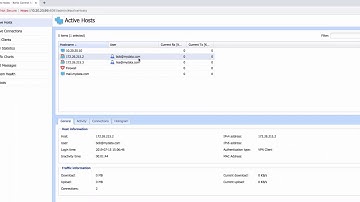 Kerio Control UTM v9.3 -  45 - Monitor and manage  VPN clients