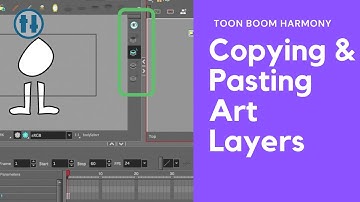 Toon Boom Harmony: Copying and Pasting Art Layers