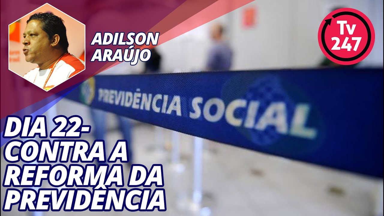 hangouts on air alternative CTB fala sobre o ato contra a reforma da Pevidência