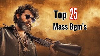 Top 25 Famous South Mass Bgm's || Famous Mass Bgm Ringtones