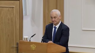 Андрей Белоусов  Первое интервью в качестве Министра обороны РФ