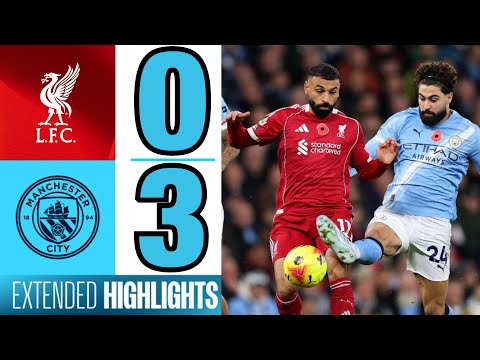 Manchester City Vs Liverpool All Goals Highlights Premier League 2025