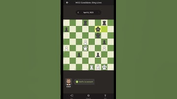 Daily Puzzle Chess.com 4/8/23 #chess #chesscom #earth #fun #tiktok #world #foryou #funny #fyp