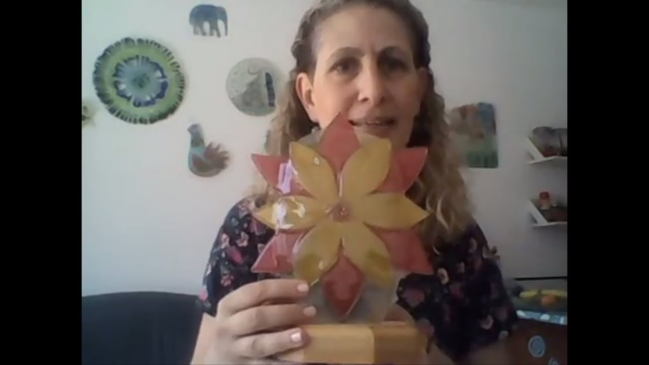 Hagamos una flor en vitrofusión - Judith Edery