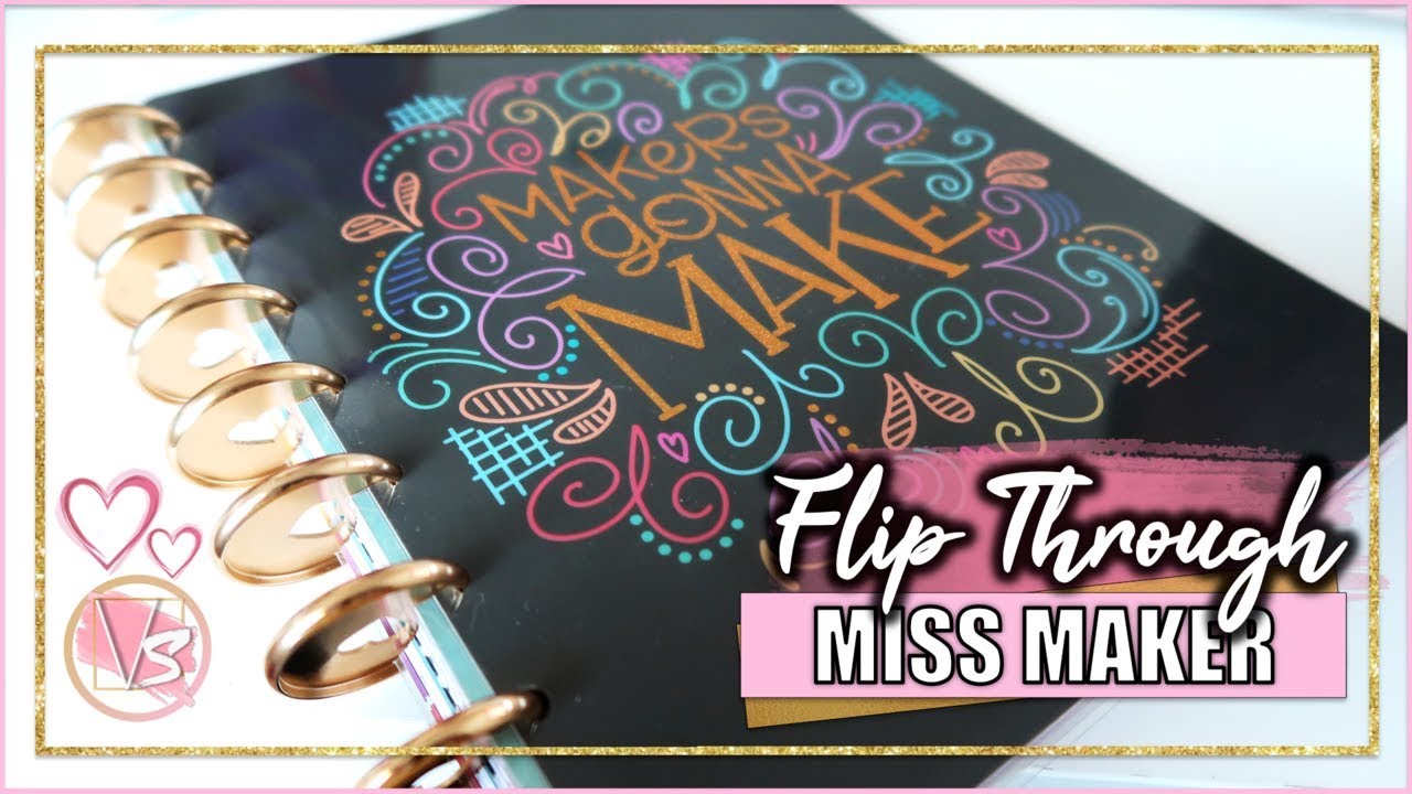 Miss Maker Classic Happy Planner | My 2019 Planner Lineup - YouTube